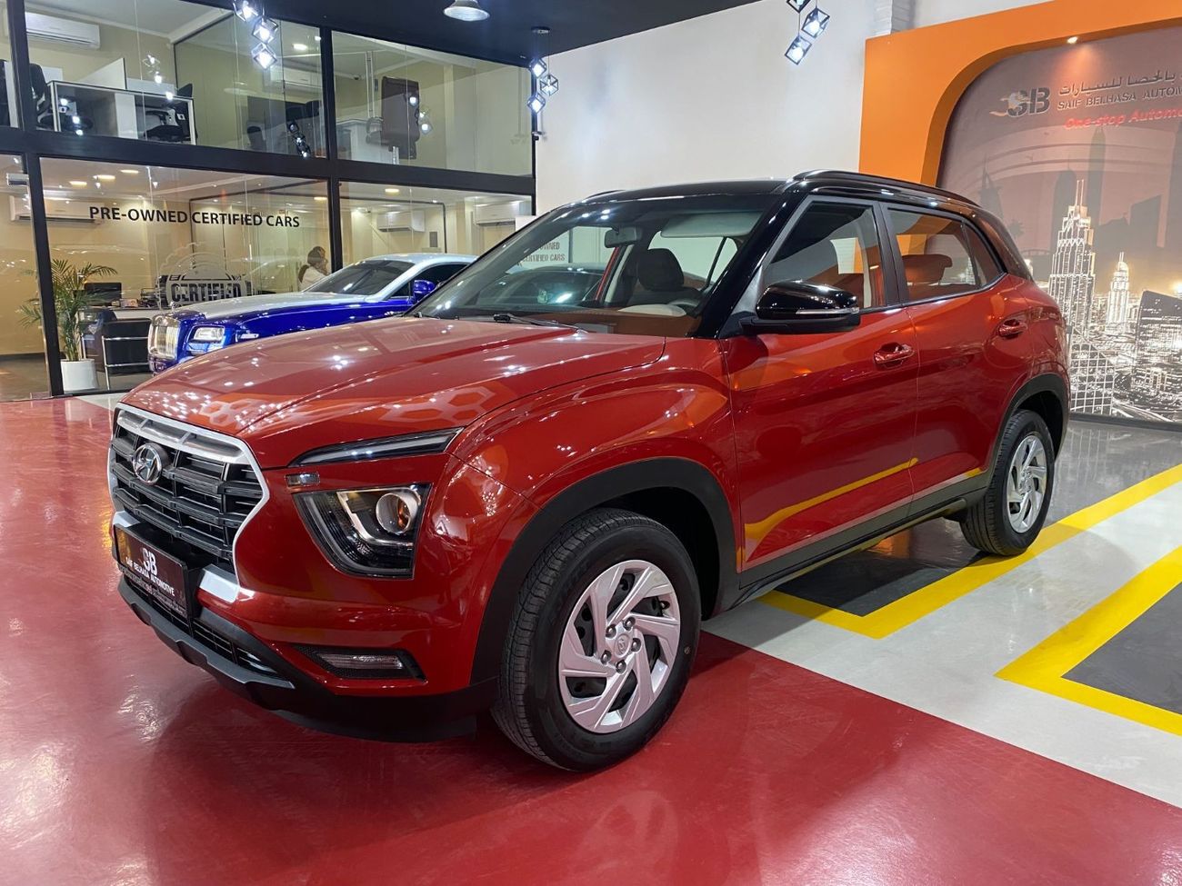 Hyundai Creta AED 1,150 EMi @ 0% DP | Hyundai Creta 2022 | GCC | 1.5L | FWD | 65.00km | Under Warranty