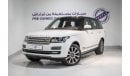 Land Rover Range Rover Vogue SE Supercharged AED 3498 PM | VOGUE SUPERCHARGED | V8 | GCC | WARRANTY