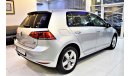 Volkswagen Golf The Best Offer for Volkswagen Golf TSI 2016 Model in Silver color!