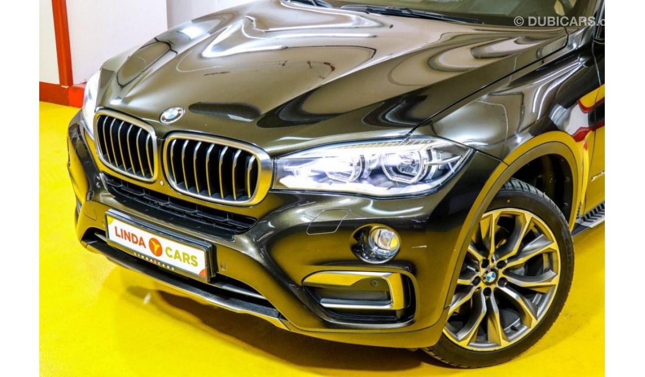 بي أم دبليو X6 RESERVED ||| BMW X6 X-Drive 50i Full Spec 2015 GCC under Warranty with Flexible Down-Payment.