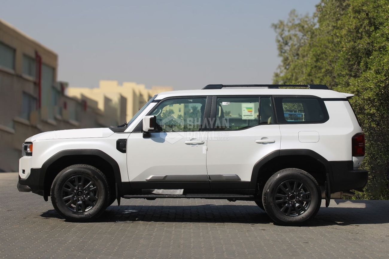 تويوتا برادو LHD 2.4L PETROL ALL ROUNDER FULL OPTION 4WD AT 7-SEATS | RADAR | 2025MY