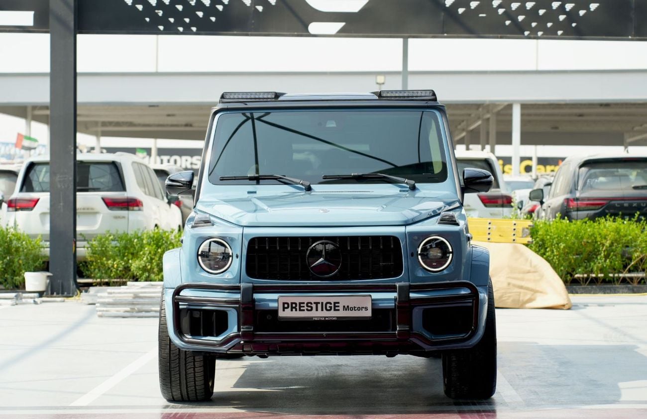 مرسيدس بنز G 63 AMG Extra electric side step fully carbon new facelift 2026 spoilers and double night back