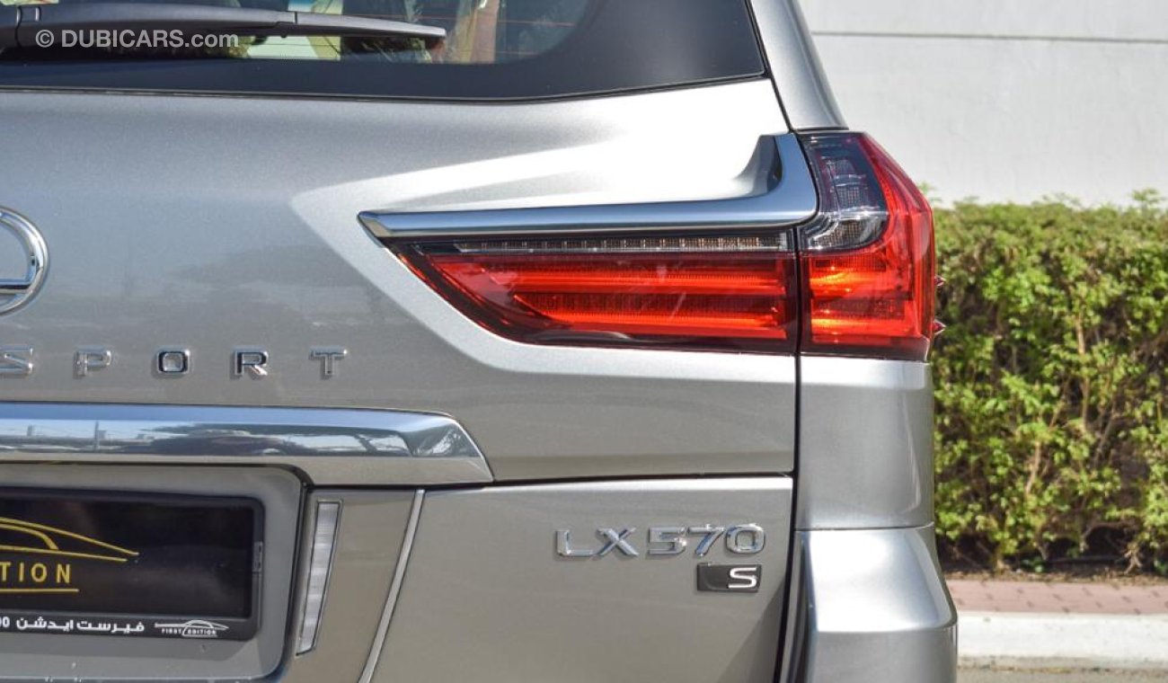 Lexus LX570 Super Sport Full option Diamond Stitching Seat