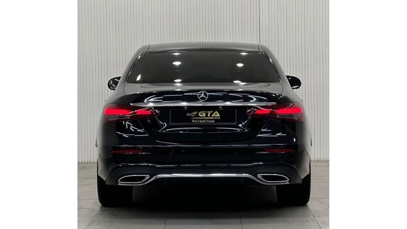 Mercedes-Benz E200 2023 Mercedes E200 AMG Line, AUG 2025 Mercedes Warranty, Full Mercedes Service History, GCC