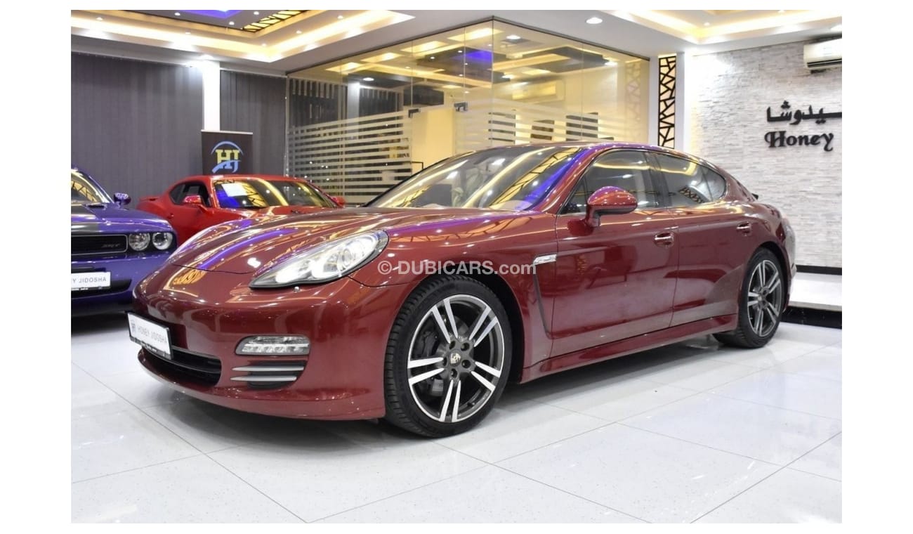 Porsche Panamera EXCELLENT DEAL for our Porsche Panamera 4 ( 2012 Model ) in Red Color GCC Specs