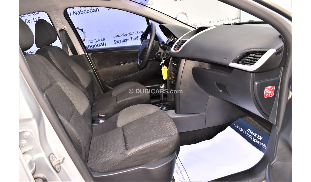 Peugeot 207 1.6L ACTIVE 2011 GCC SPECS