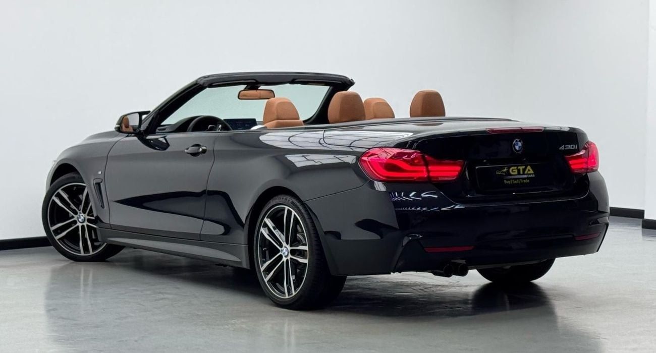 BMW 430i M Sport 2.0L 2019 BMW 430i M-Sport Convertible, Warranty, Full BMW Service History, GCC