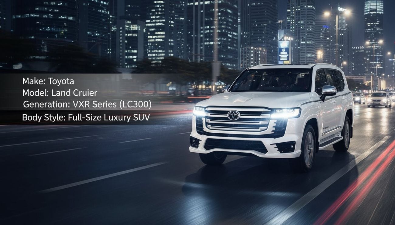 Toyota Land Cruiser VXR 3.5L