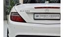Mercedes-Benz SLK 350 Sport EXCELLENT DEAL for our Mercedes Benz SLK350 ( 2015 Model! ) in White Color! GCC Specs