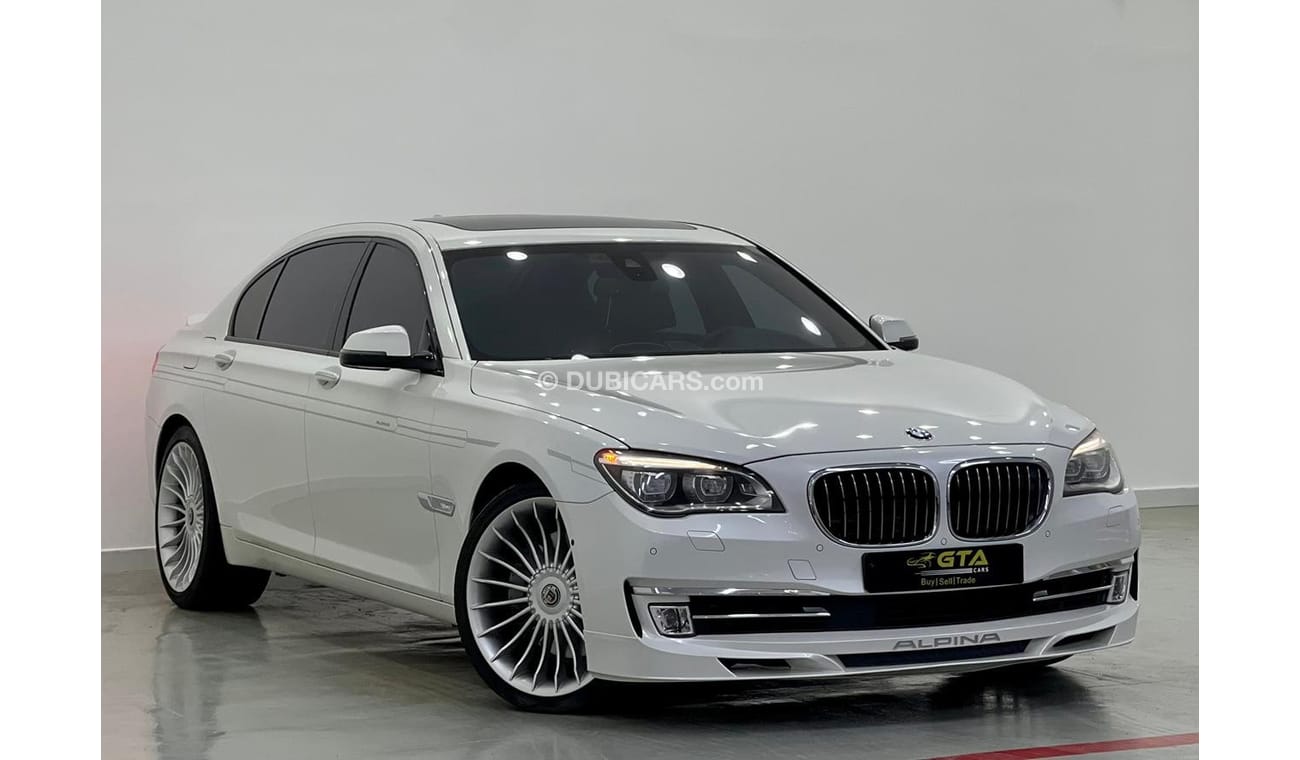 BMW 750Li 2014 BMW 750 V8 Individual Alpina B7, Full Service History, Original Alpina Kit, Low Kms, GCC Specs