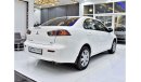 Mitsubishi Lancer EXCELLENT DEAL for our Mitsubishi Lancer EX 2.0 ( 2017 Model ) in White Color GCC Specs