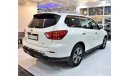 Nissan Pathfinder S EXCELLENT DEAL for our Nissan Pathfinder 4WD ( 2018 Model! ) in White Color! GCC Specs