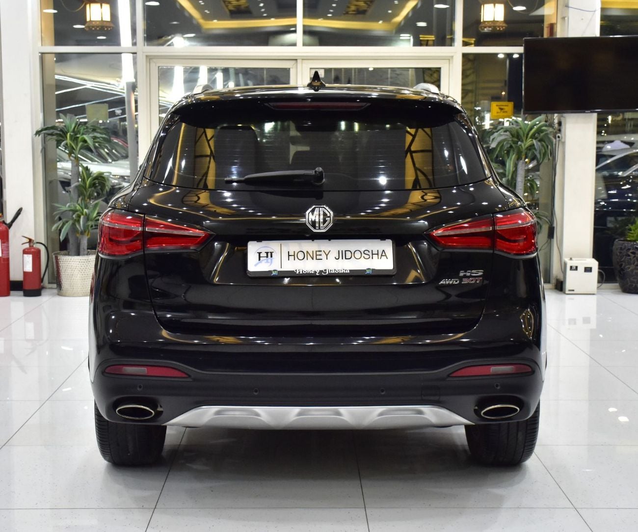 أم جي HS EXCELLENT DEAL for our MG HS Trophy AWD 30T ( 2023 Model ) in Black Color GCC Specs