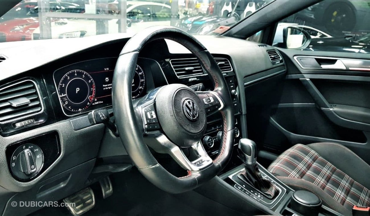 فولكس واجن جولف VW GOLF GTI 2018 IN PERFECT CONDITION WITH A LOW MILEAGE ONLY 67000KM WITH 1 YEAR WARRANTY