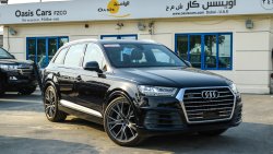 Audi Q7 2018 - TOP SPEC - WITH HEADUP DISPLAY - SLINE - GCC - Warranty/Service