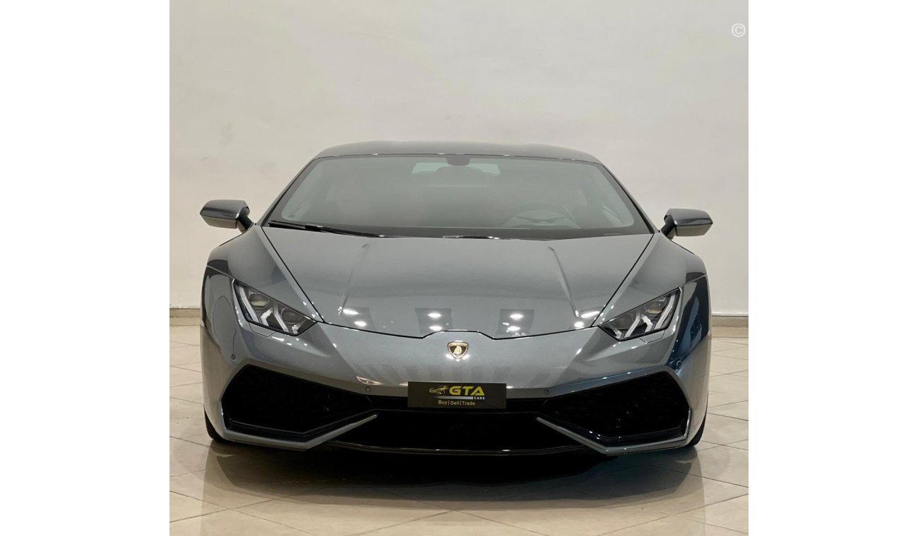 لمبرجيني هوراكان 2015 Lamborghini Huracan LP 610-4, Full Service History, GCC