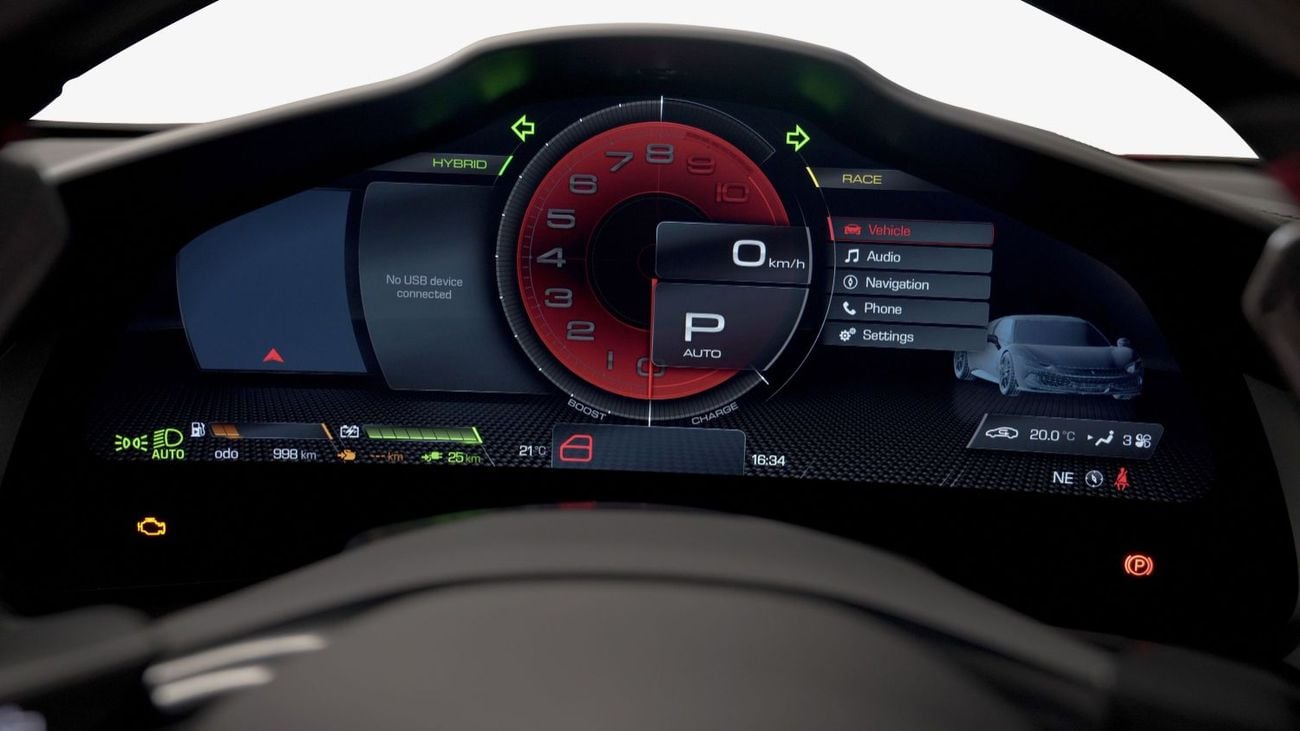 Ferrari 296 GTB 3.0T V6 PHEV