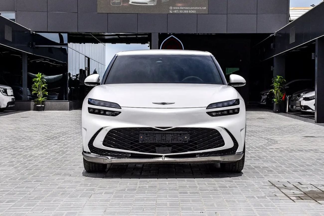 جينيسس GV60 Electric | Korean Specs | Clean Title | 26K KM | White | جينسس كهرباء وا