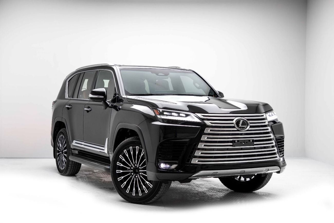 لكزس LX 700h VIP 3.5L - Graphite Black Inside VIP Sun Flair | Export Only