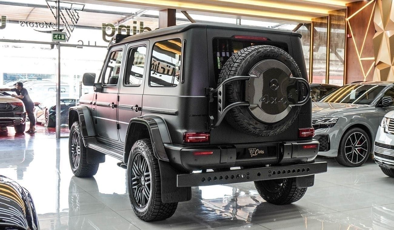 مرسيدس بنز G 63 AMG 4X4² Mercedes-Benz G 63 AMG 4X4² ( WARRANTY WITH SERVICE & FULL PPF )
