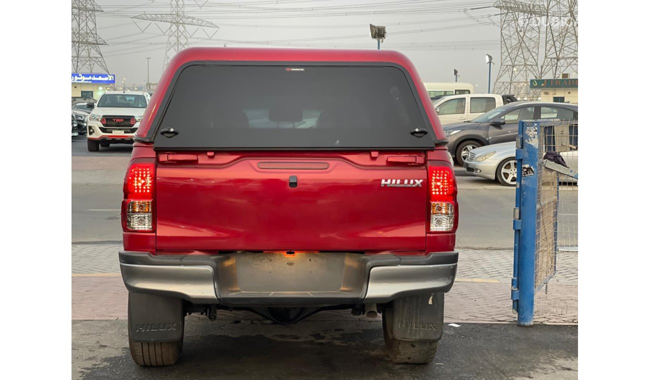 Toyota Hilux Toyota Hilux model 2019 maroon color manual gear for sale form Humera motors car very clean and good