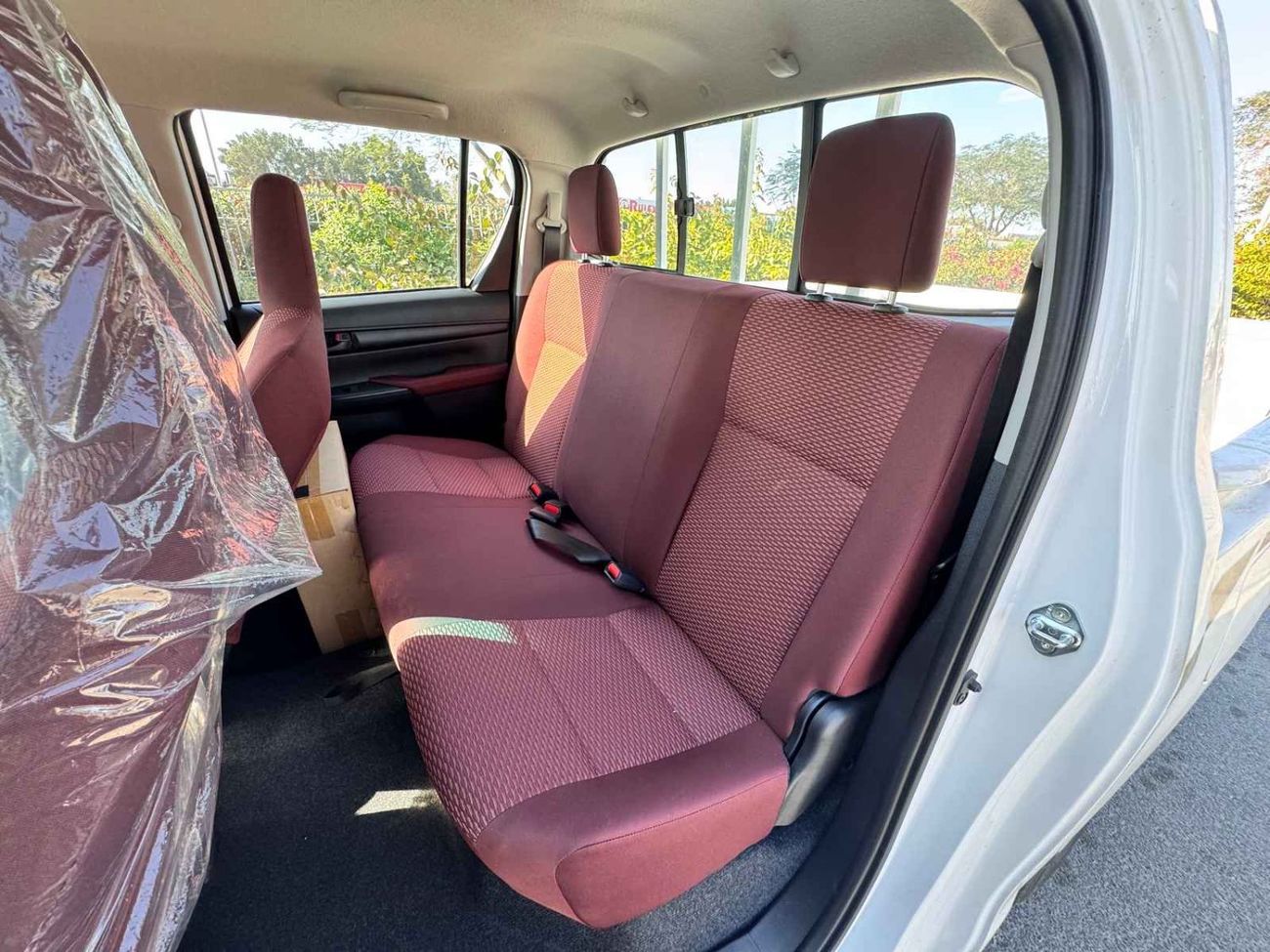 تويوتا هيلوكس 2025 TOYOTA HILUX D/C P/UP 4X2 2.7L PETROL BASIC PWR WIN BRAND NEW 0KM