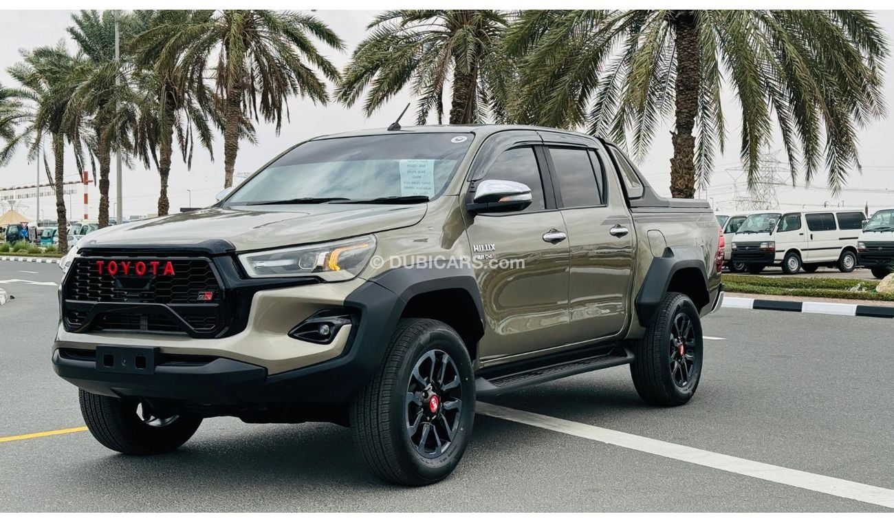 Toyota Hilux MODIFIED TO 2023 GR SPORT | 2.8L DIESEL TURBO ENGINE | LEATEST ALLOY RIMS | BLACK LEATHER SEATS | AF
