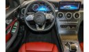 مرسيدس بنز C 200 Mercedes Benz C200 2021 GCC under Warranty with Flexible Down-Payment.