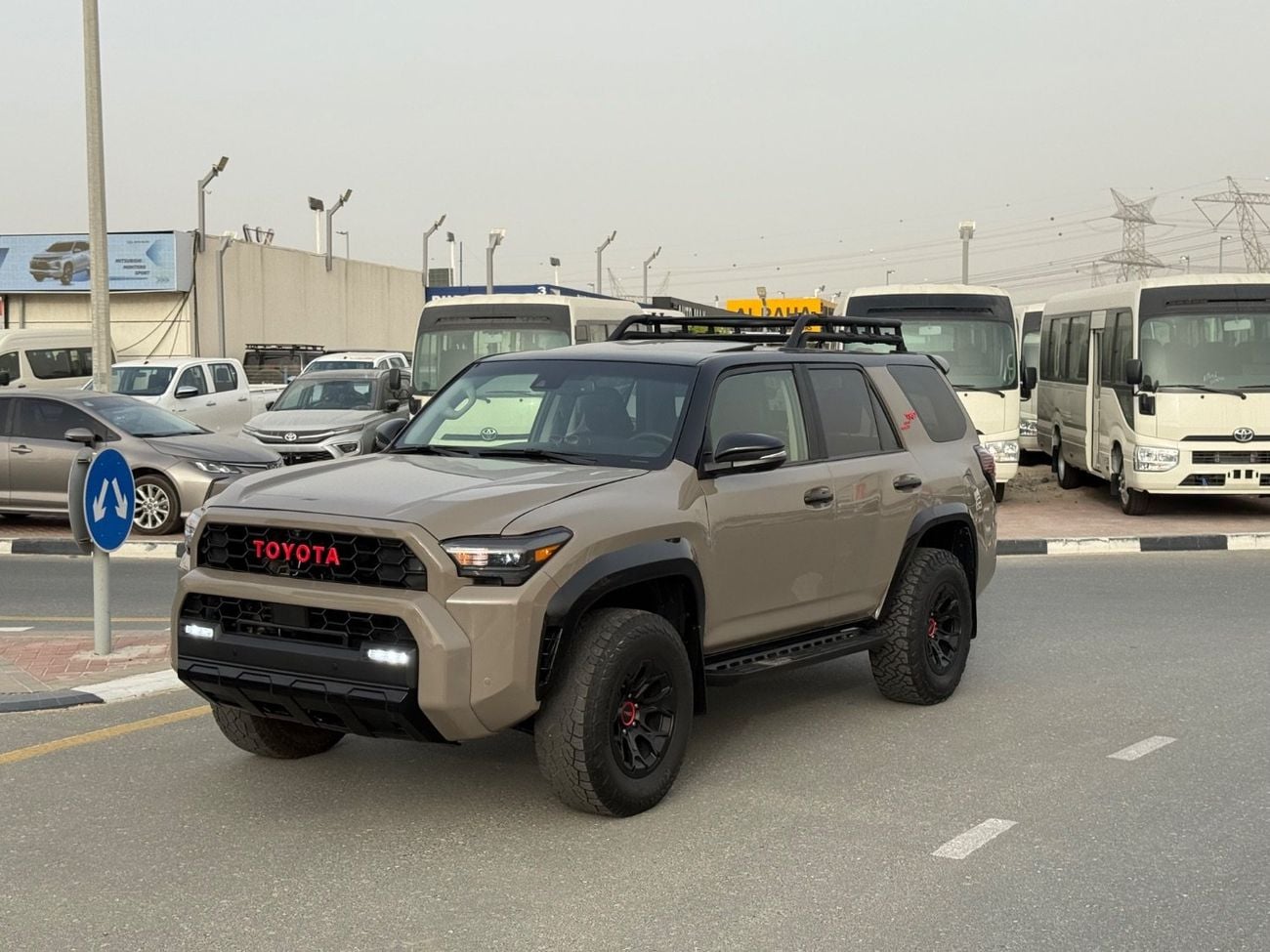 Toyota 4Runner 2024 TRD Off-Road PREMIUM 360 CAMERAS FACELIFT 2025 DESERT BEIGE V6