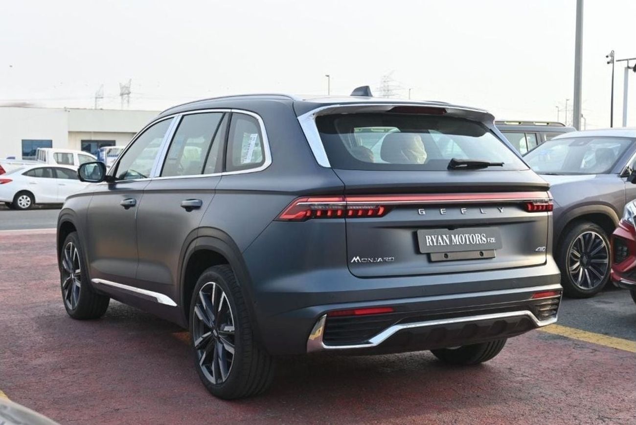 جيلي مونجارو Geely Monjaro 2.0L Turbo, 4WD Petrol, Model 2024 , Color Matt Black
