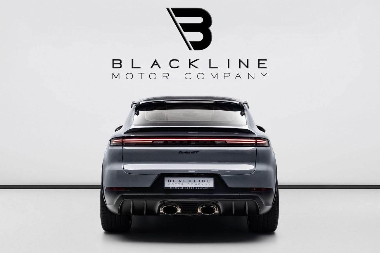 Porsche Cayenne TURBO GT BUY NOW, PAY 2027 | THE BLACKLINE STANDARD | October 2027 Porsche Warranty, GCC