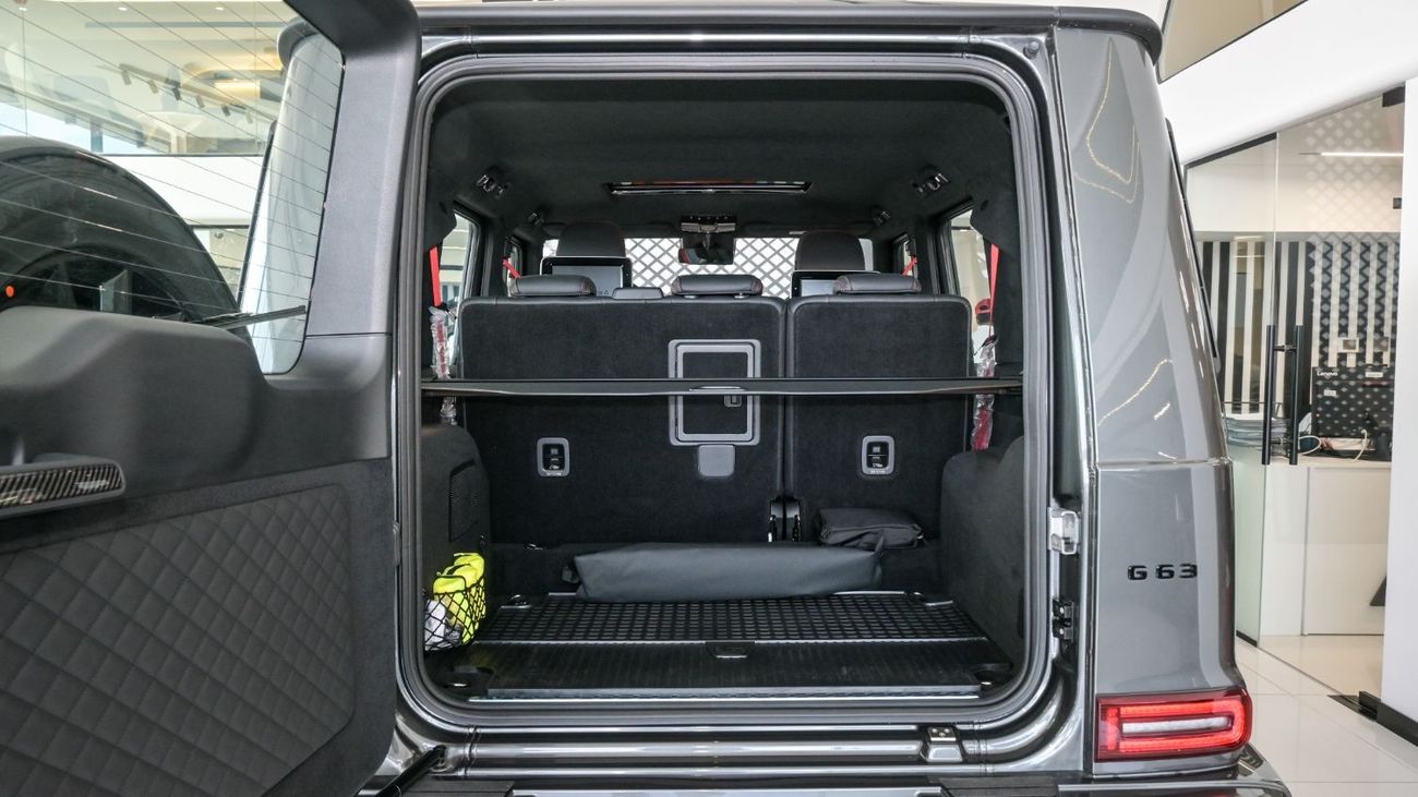 Mercedes-Benz G 63 AMG Mercedes G63 AMG - Carbon Fiber - Diamond Seats - Rear Entertainment - 2024 Graphite Metallic