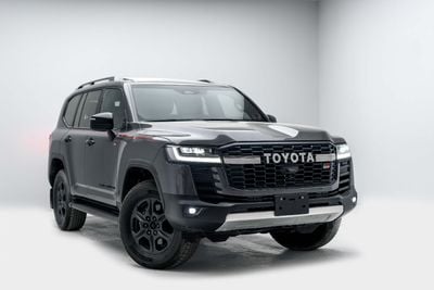 Toyota Land Cruiser GR SPORT LC300 3.3L Grey Metallic Inside GRS Black & Dark Red | Export Only