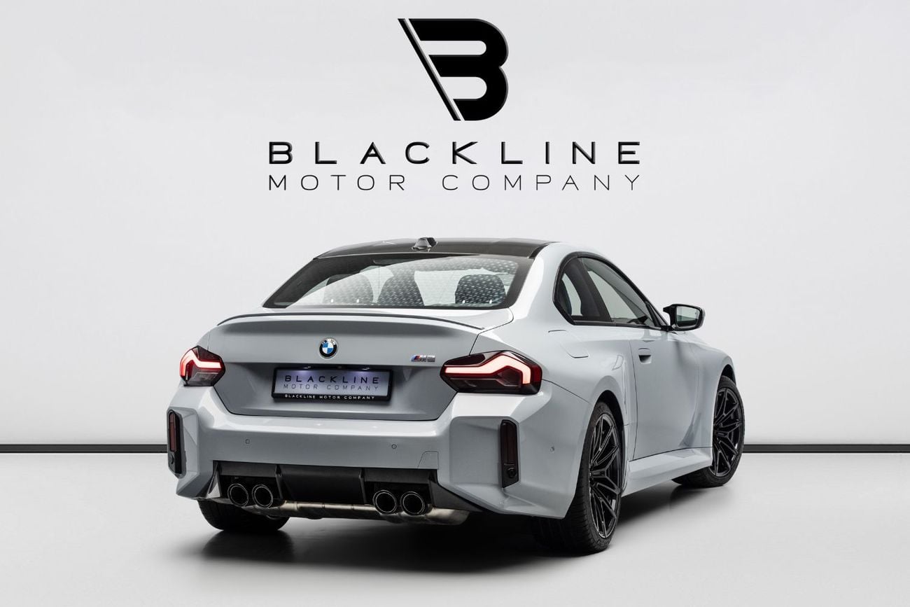 BMW M2 STD BUY NOW, PAY 2027 | THE BLACKLINE STANDARD | 2029 BMW Warranty + Service Contract, GCC