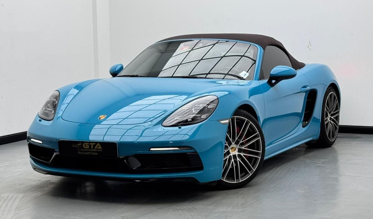 Porsche 718 Boxster GTS 2.5L 2019 Porsche 718 Boxster GTS, Porsche Service history, 1 Year Warranty, GCC