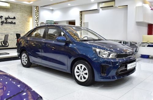 Kia Pegas EXCELLENT DEAL for our KIA Pegas ( 2022 Model ) in Blue Color GCC Specs