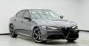 ألفا روميو جوليا 2023 Alfa Romeo Giulia Veloce Q2, 2027 Alfa Romeo Warranty + Service Pack, Very Low Km, GCC