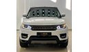 لاند روفر رانج روفر سبورت سوبرتشارج 2017 Range Rover Sport Supercharged, Range Rover Warranty-Full Service History, GCC