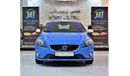 Volvo V40 Volvo V40 T5 R-Design ( 2016 Model! ) in Blue Color! GCC Specs