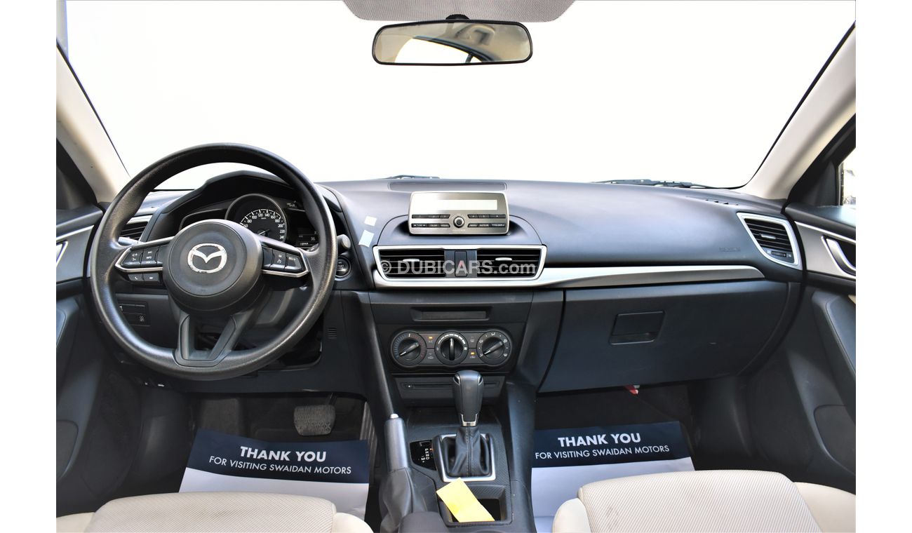 Mazda 3 1.6L S SEDAN 2018 GCC SPECS DEALER WARRANTY