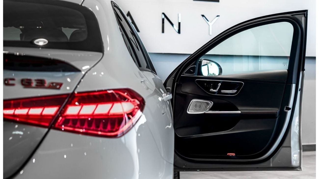 Mercedes-Benz C 63 AMG 2024 Mercedes C63s AMG E-Performance F1 Edition, 2029 Mercedes Warranty + Service, Very Low KMs, GCC