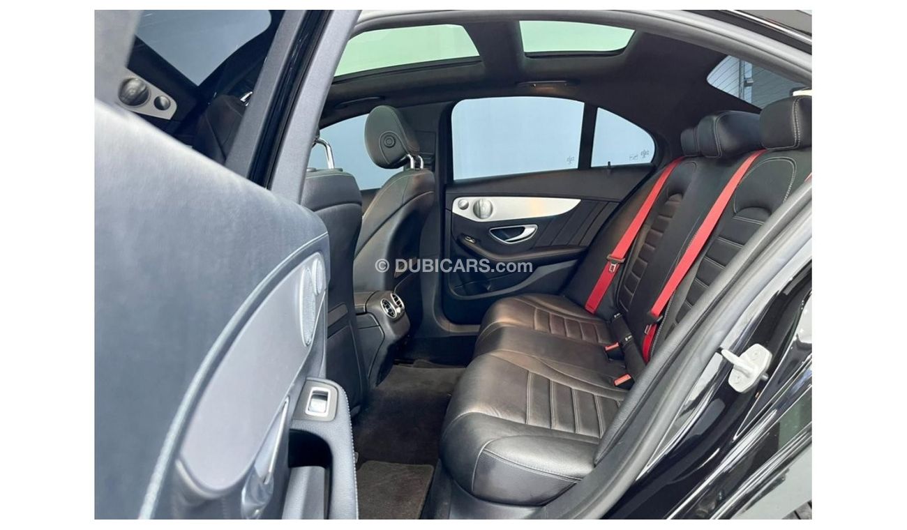 Mercedes-Benz C 43 AMG 2016 Mercedes-Benz C43 AMG 4MATIC, Full Service History, Warranty, GCC