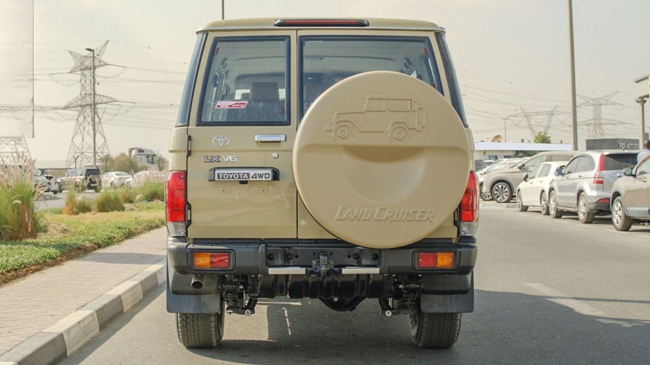 Toyota Land Cruiser 70 LC76 LX 2026 Toyota Land Cruiser LC76 4.0L AT Petrol Full Option (Beige)