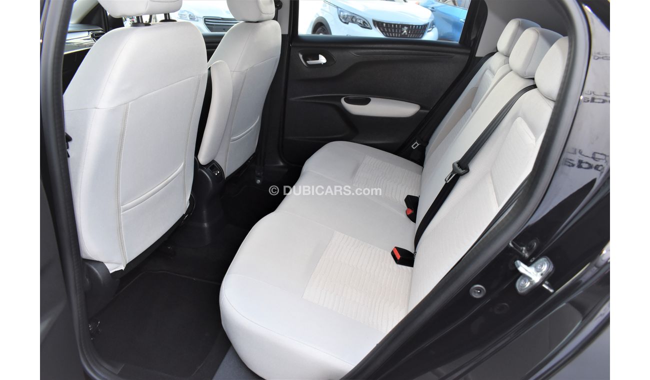 بيجو 301 1.6L LOW MILEAGE ALLURE 2020 GCC SPECS AGENCY WARRANTY UP TO 2025 OR 100000KM