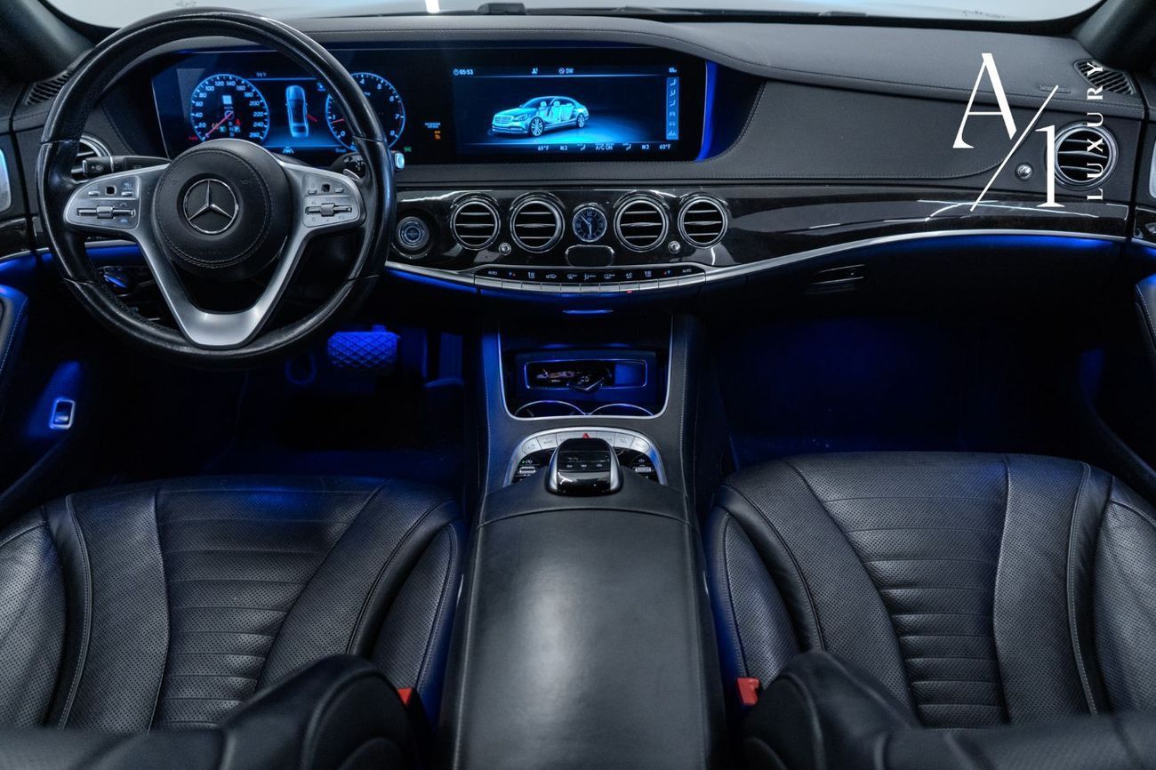 مرسيدس بنز S 560 Std 4.0L (463 HP) 2020 Mercedes Benz S560 LWB, Warranty, Service History, Fully Loaded, Excellent Co