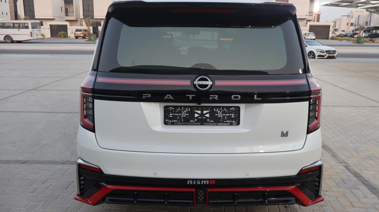 Nissan Patrol NISMO Warranty from Al Masood for 5 years with open mileage . original Paint . Super Clean Premium Edition