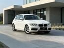 BMW 120i AED 930 P.M | 0% DOWN PAYMENT | BMW 120I | 2.0T I4 | 2019 | GCC SPECS