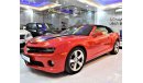 شيفروليه كامارو ONLY 88,000 KM!!! ORIGINAL PAINT ( صبغ وكاله ) Chevrolet Camaro SS 2013 Model!! in Red Color! GCC