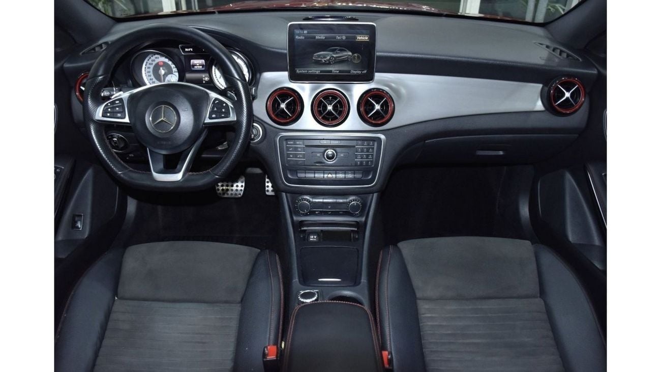 Mercedes-Benz CLA 250 EXCELLENT DEAL for our Mercedes Benz CLA 250 ( 2016 Model ) in Red Color GCC Specs