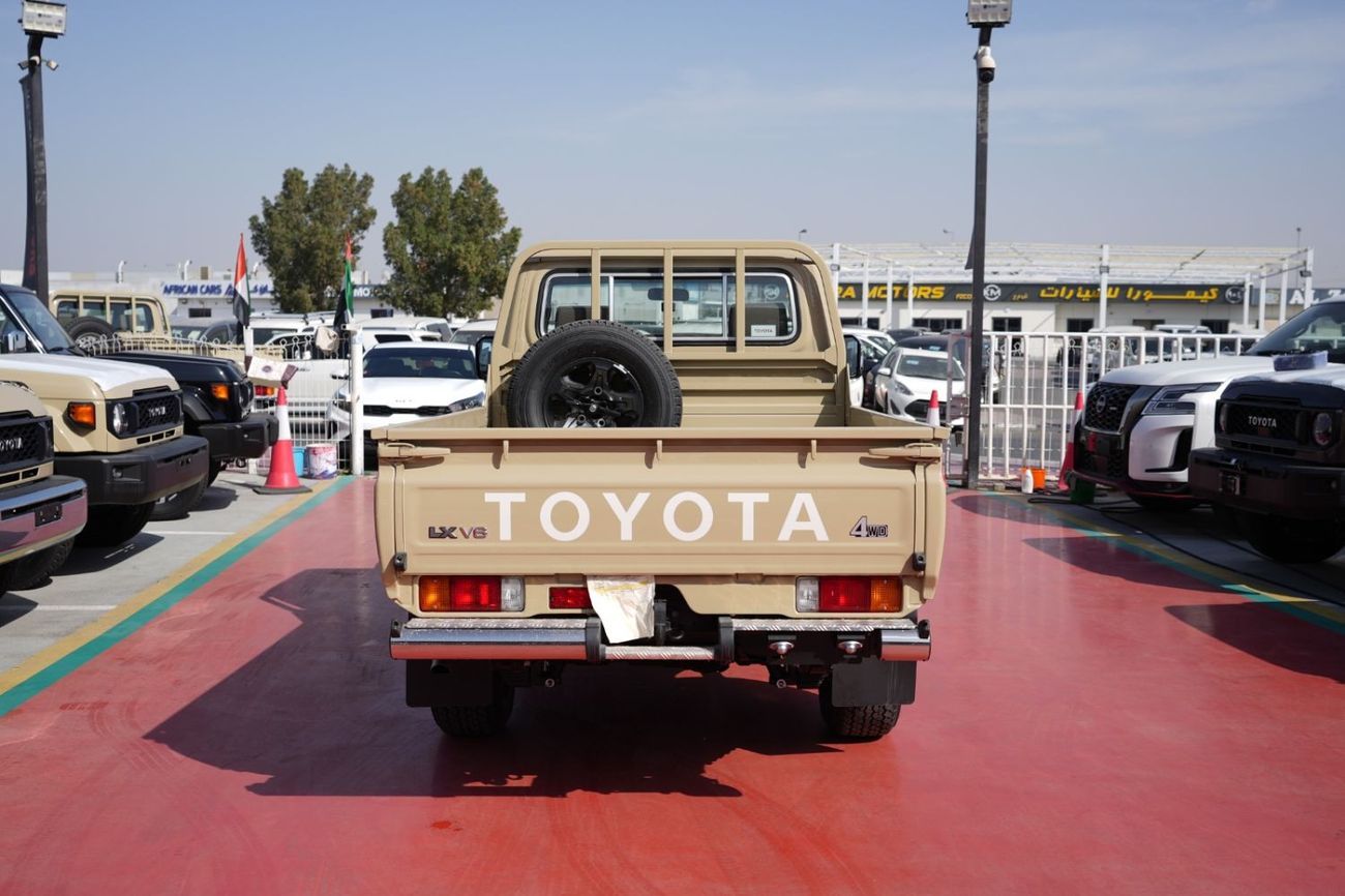 تويوتا لاند كروزر بيك آب TOYOTA LC79 PICK-UP SINGLE CABIN 4.0L V6 M/T 2025 BASIC